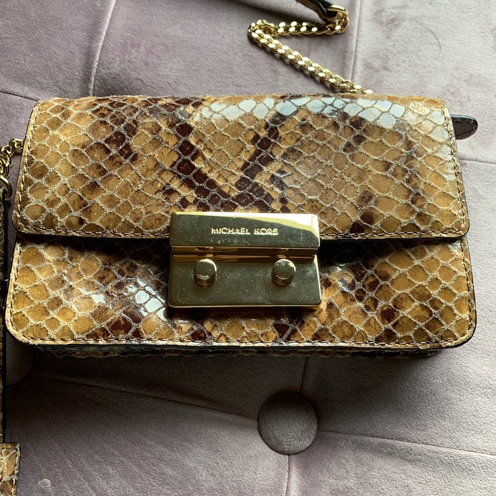 Michael Kors leather cross body